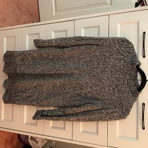 Old navy sweater dress, it is pretty thick and a high neck